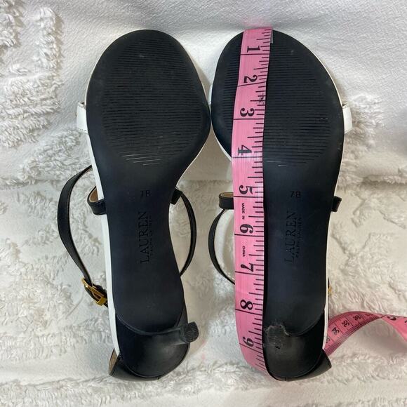 LAUREN by RALPH LAUREN Leaton Stud Heels Women's Sz7B Classy Eveningwear Holiday - Picture 5 of 7